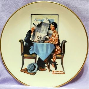 Norman Rockwell Collector Plate